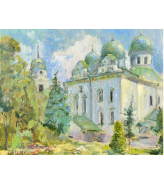 ФРОЛІВСЬКИЙ МОНАСТИР, Картина Ірини Вишталюк, Олія На Полотні, 2020 Р