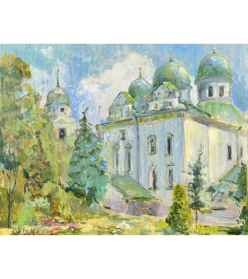 ФРОЛІВСЬКИЙ МОНАСТИР, Картина Ірини Вишталюк, Купити Замовити В Україні, Олія На Полотні, 2020 Р